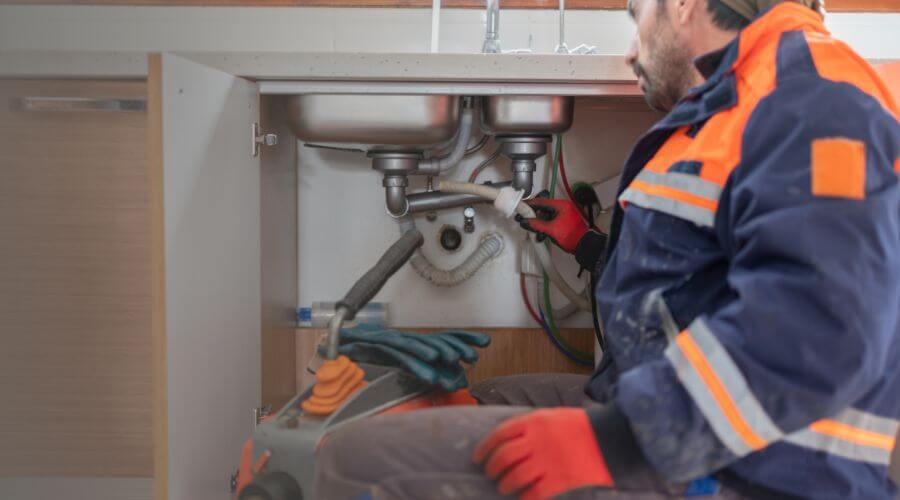 Professional slab leak plumber services in Gann Valley, SD